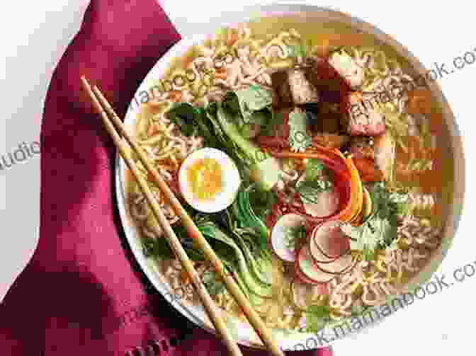 A Bowl Of Ramen Noodles With Various Toppings 101 Things To Do With Ramen Noodles