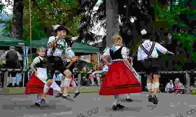 A Group Of People Dancing In Traditional Bavarian Dress. A German Life Nicola Aliani