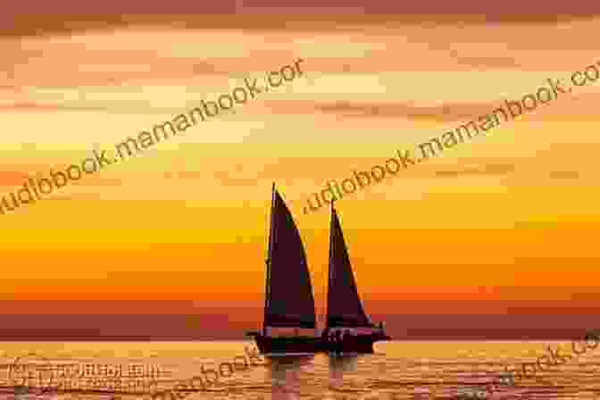 A Montage Of Sailboat Sails Silhouetted Against A Vibrant Sunset On The Great Lakes. The Sail (Great Lakes Saga 2)