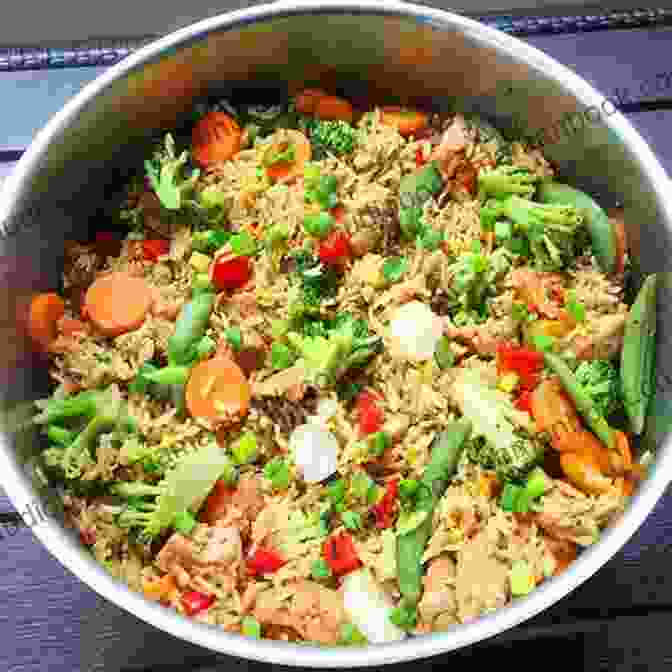 A One Pan Meal With Chicken, Rice, And Vegetables The Full Plate: Flavor Filled Easy Recipes For Families With No Time And A Lot To Do