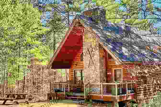 A Rustic Adirondack Cabin Nestled Amidst A Vibrant Autumn Forest Adirondack Cabin Mountain Poems Ed Zahniser