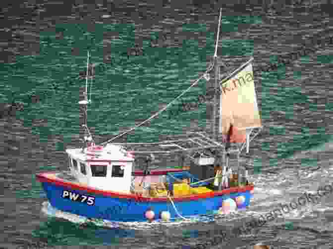 A Traditional Cornish Fishing Boat, Similar To The One That Micah Arnold And His Brother Used. The Cornish Mystery Micah Arnold