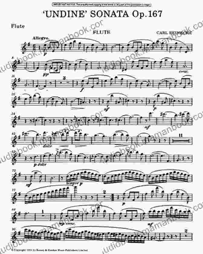 Carl Reinecke Flute Sonata Classical Repertoire For Flute Volume One