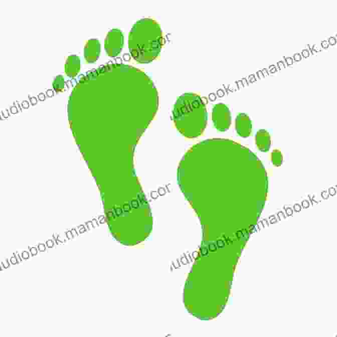 Footprints Of An Adult Walking Up A Hill, Symbolizing The Challenges And Rewards Of Adulthood The Footprints Of My Life
