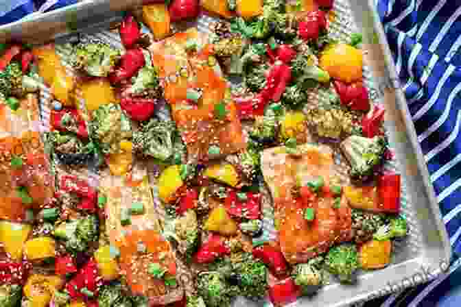 Sheet Pan Salmon With Roasted Vegetables The Full Plate: Flavor Filled Easy Recipes For Families With No Time And A Lot To Do