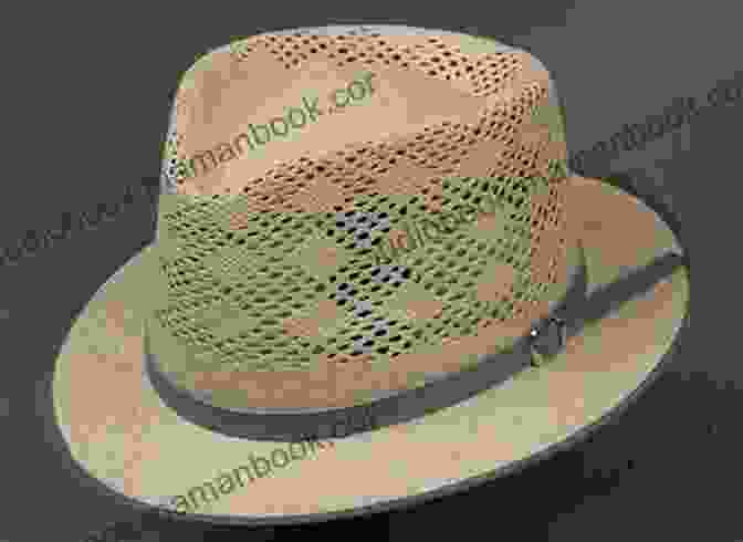 Woven Hat Gonzalo Sanabria, A Stunning Handcrafted Panama Hat With Intricate Details. Woven Hat Gonzalo Sanabria